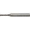 Tungsten-carbide burr cylindrical with end-tooth system 0413 C 6mm 4x13mm